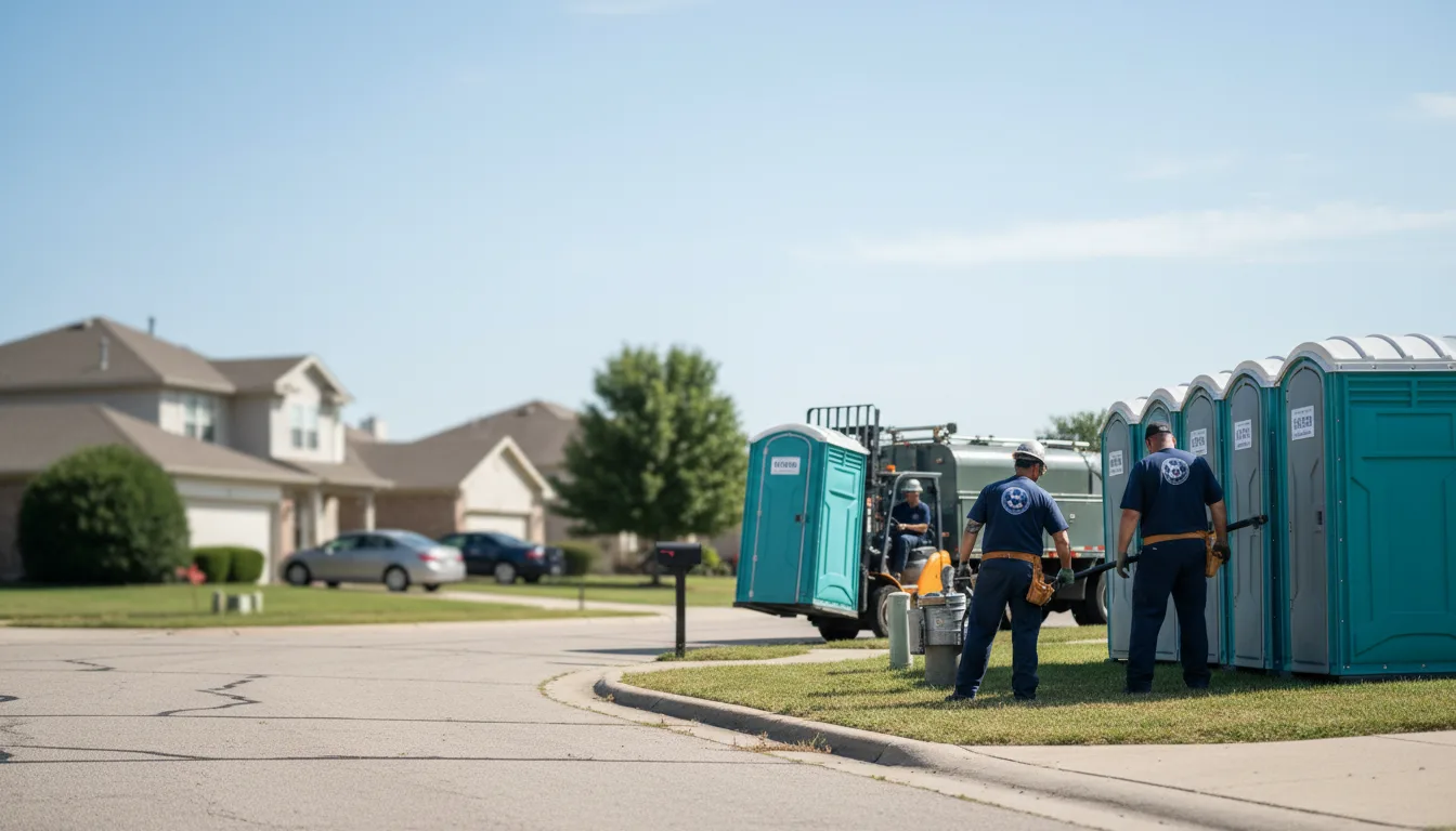 Porta Potty Rental in Huron, OH near me